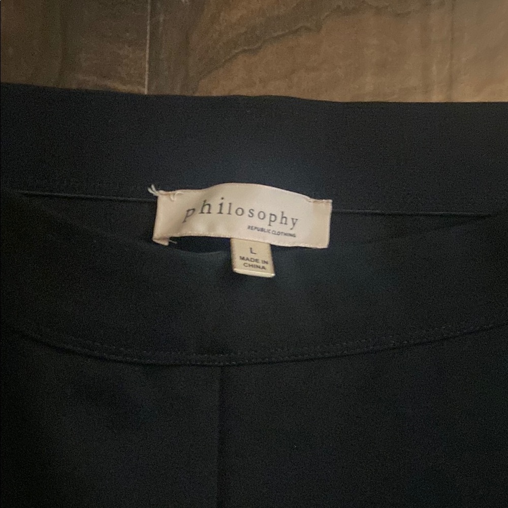 Philosophy Elegant Black Garment